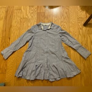 Free people pinstriped shirt/dress!